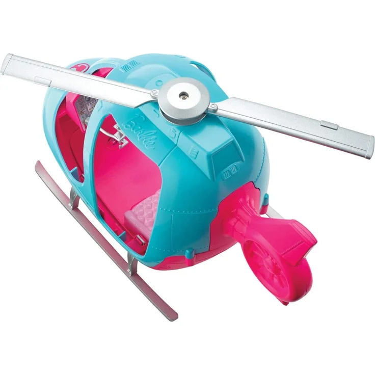 Barbie FWY29 - Reise Hubschrauber mit Platz für zwei Puppen aus Barbie Dreamhouse Adventures, Puppen und Puppenzubehör Spielzeug ab 3 Jahren – Bild 6