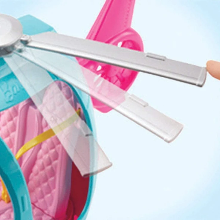 Barbie FWY29 - Reise Hubschrauber mit Platz für zwei Puppen aus Barbie Dreamhouse Adventures, Puppen und Puppenzubehör Spielzeug ab 3 Jahren – Bild 9