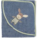 Sterntaler Badetuch100x100 Emmilius mittelblau