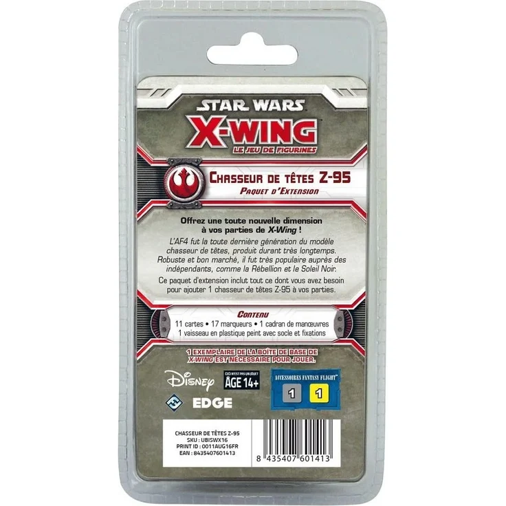 Asmodee – ffswx16 – sw-Wing – Headhunter z-95 – Bild 4