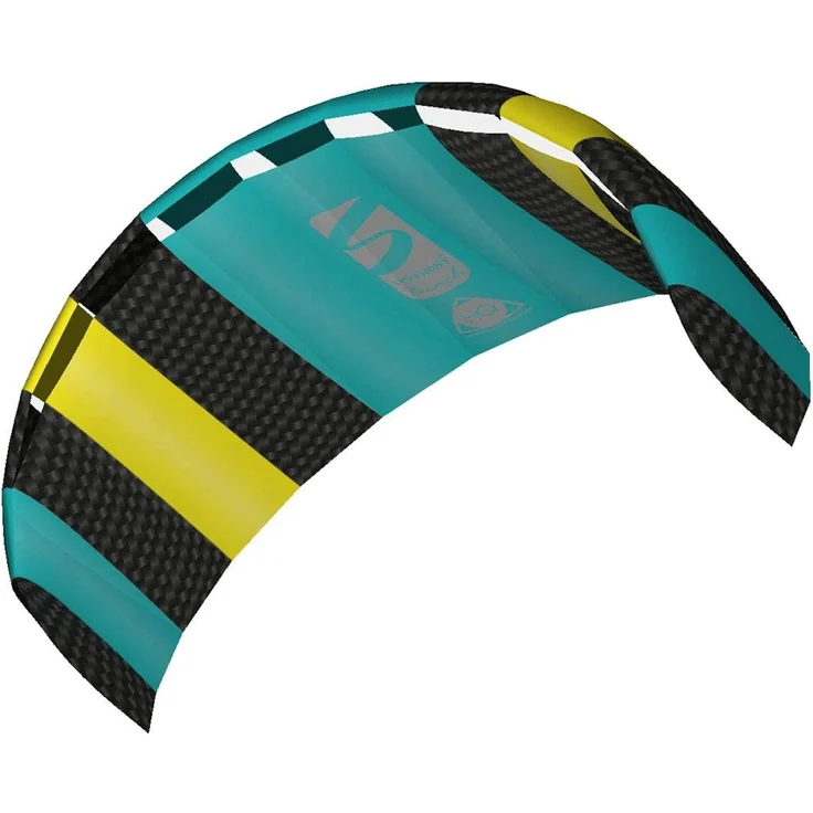 Matratzendrachen 1Symphony Beach III.8 Polyester blau/gelb – Bild 1