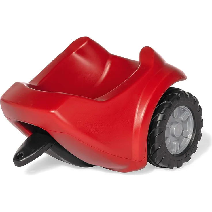 Rolly Toys rollyMinitrac Trailer (Einachs-Anhänger, für Kinder von 1,5-4 Jahre, Kippfunktion, Farbe rot) 122080
