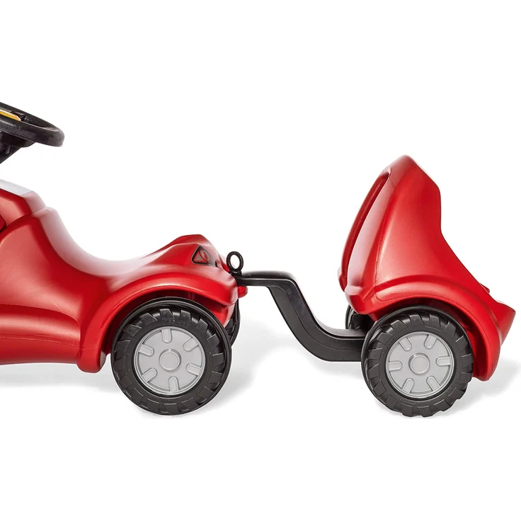 Rolly Toys rollyMinitrac Trailer (Einachs-Anhänger, für Kinder von 1,5-4 Jahre, Kippfunktion, Farbe rot) 122080 – Bild 3