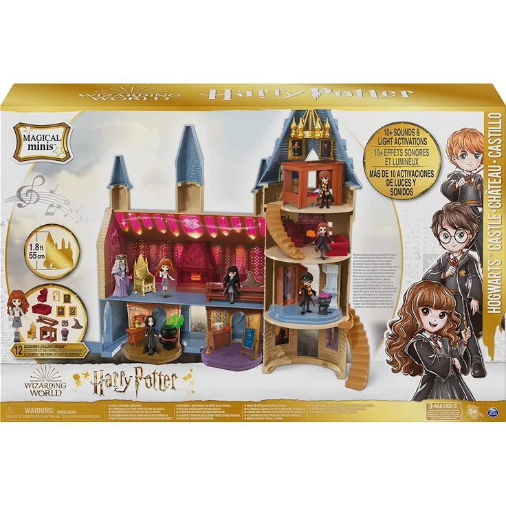 Spin Master 'Harry Potter - Hogwarts Schloss' Spielset, mit Licht und Sound , ab 5 Jahren, Höhe: ca. 55 cm – Bild 3