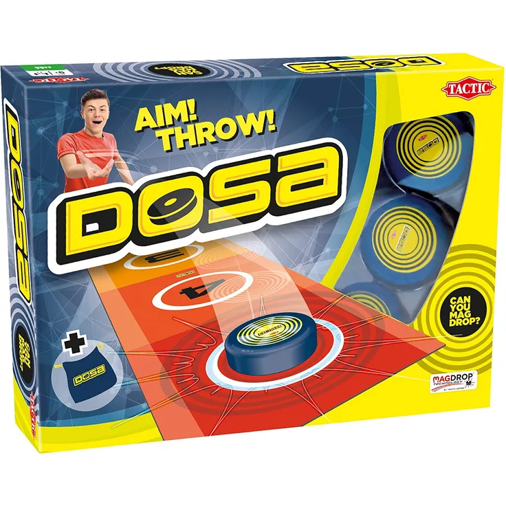 Tactic 55099 Dosa-Leicht zu erlernendes Wurfspiel – Triff die Ziele – Sammle Punkte und GEWINNE, Mehrfarbig