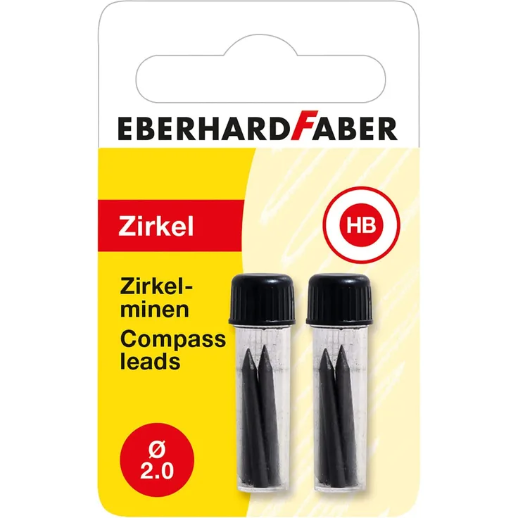Eberhard Faber Zirkelmine 2mm 2x 4er H Blister