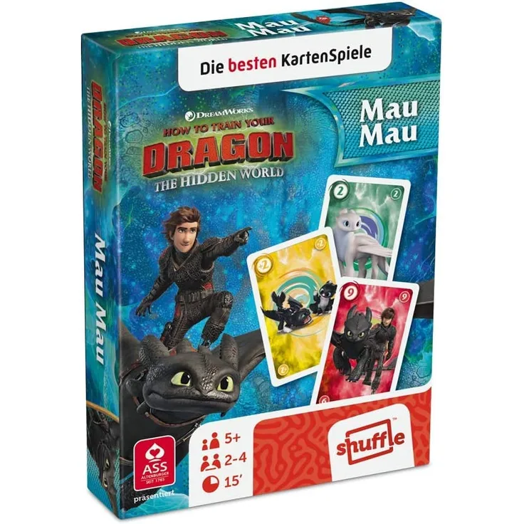 Ass 'Dragons, Mau Mau' Kartenspiel