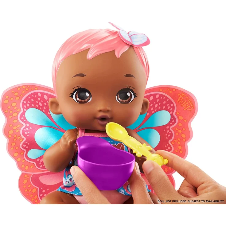 Mattel - My Garden Baby Schmetterlings-Flügel Babytragesitz – Bild 8