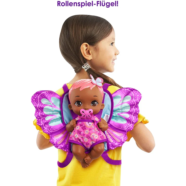 Mattel - My Garden Baby Schmetterlings-Flügel Babytragesitz – Bild 2