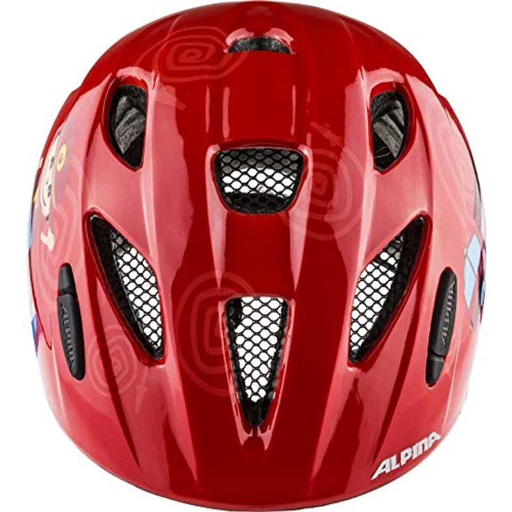 Alpina Kids Ximo Firefighter, Größe 45 - 49 cm - Fahrradhelm, Farbe Rot – Bild 2