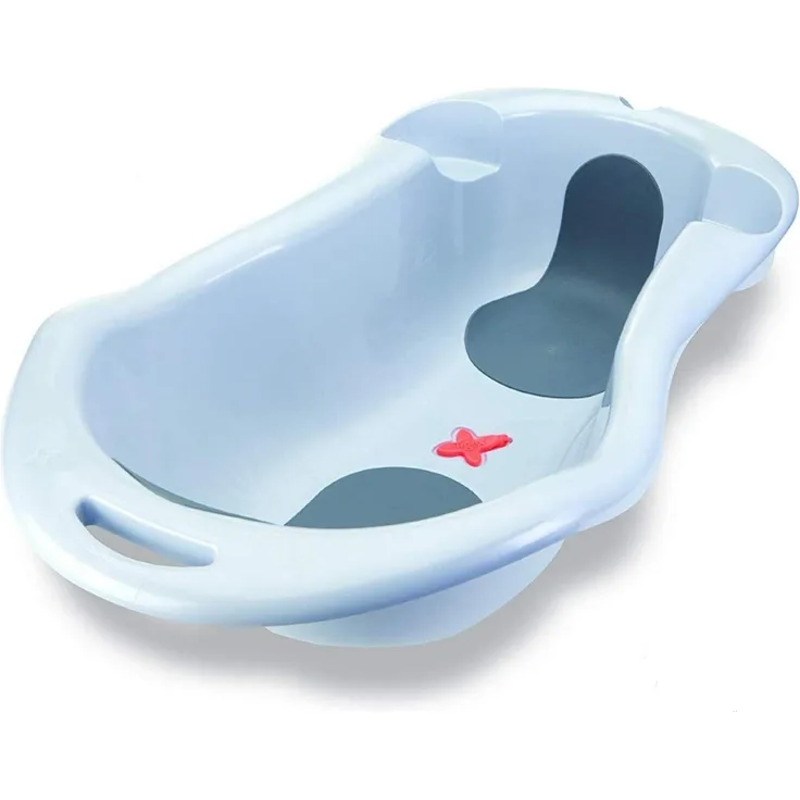 Tigex Collexion Anatomy Badewanne, 0 -8 Monaten +, Hellgrau