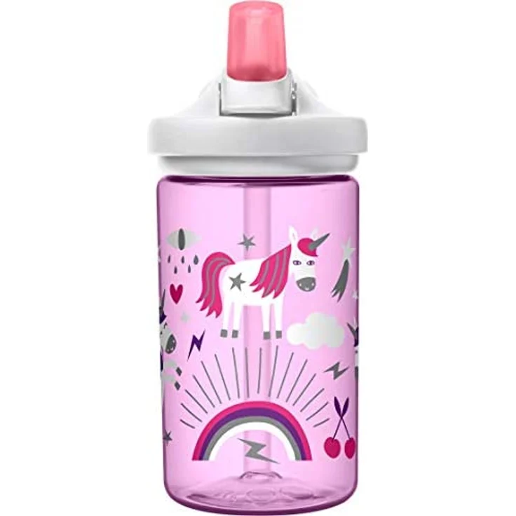 Camelbak Kinder Trinkflasche Eddy+ Plus Kids, 400 ml, Unicorn Party - Rosa Weiß – Bild 2