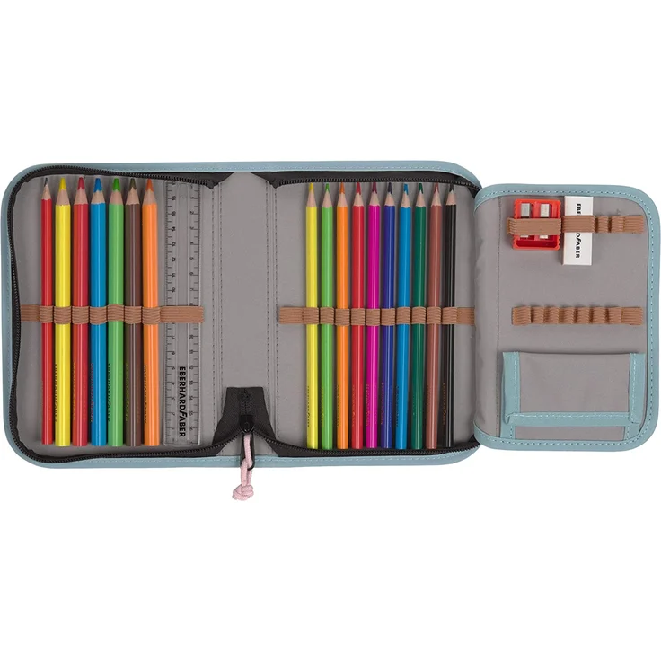 LÄSSIG 'Flexy Unique Rose Blue Black', Schulranzen Set 7-teilig, 21L, ab 6 Jahren – Bild 6