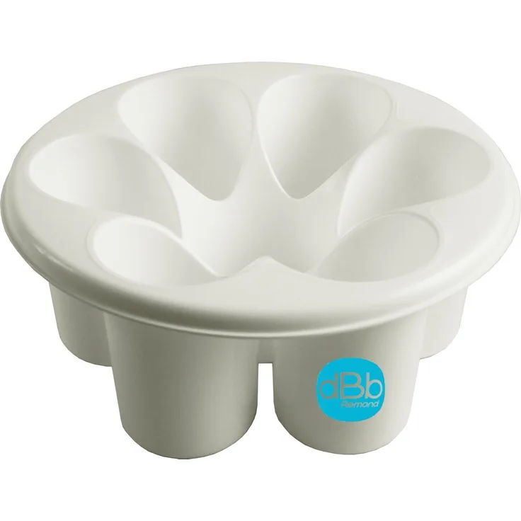 dBb Remond Fleur Abtropfhalterung für Fläschchen, Weiß