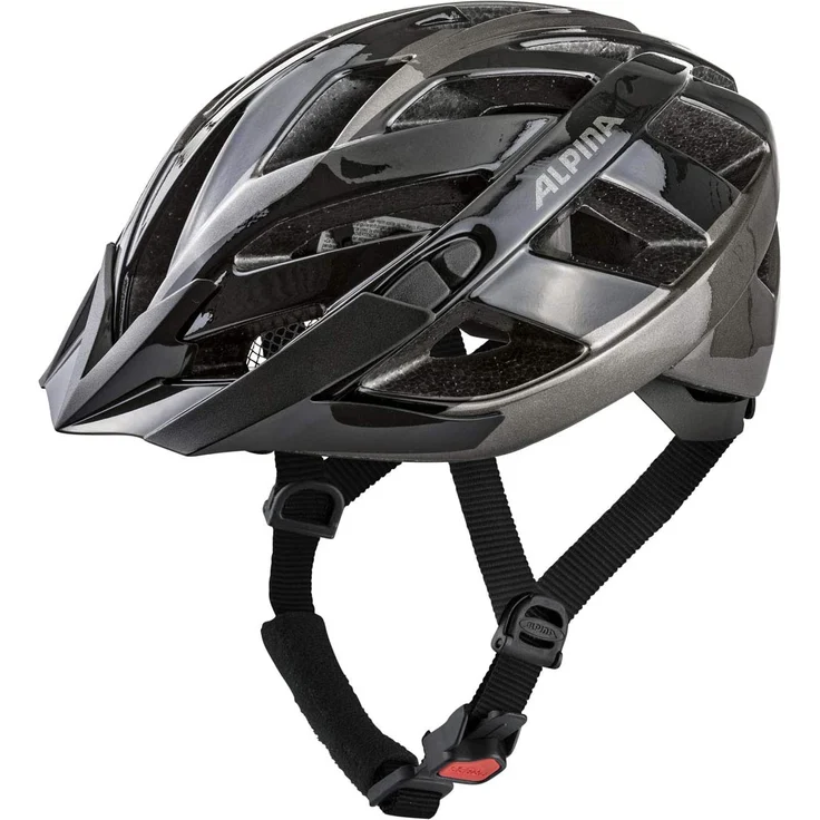 Alpina Panoma 2. 0 Black - Anthracite, Größe 56 - 59 cm - Fahrradhelm, Farbe Schwarz – Bild 1