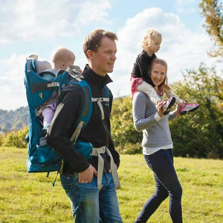 LittleLife Freedom S4 Child Carrier, Blue Kindertrage, One Size – Bild 10