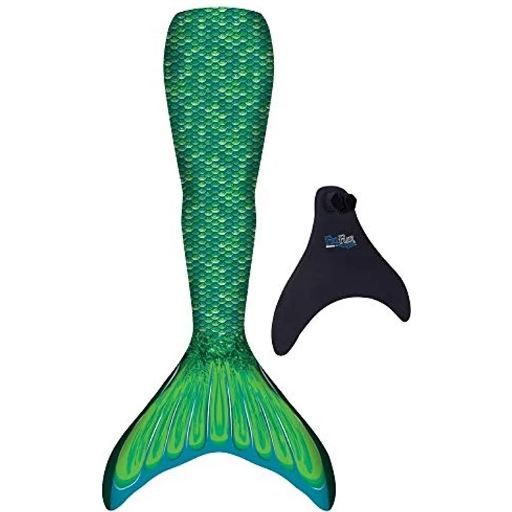 Fin Fun Meerjungfrau Mermaidens grün, S/M – Bild 1