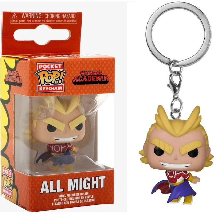 My Hero Academia - All Might - Schlüsselanhänger Funko Pocket POP! Keychain – Bild 1