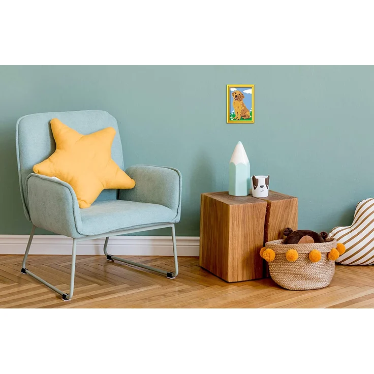 Ravensburger Malen nach Zahlen Kleiner Golden Retriever – Bild 4