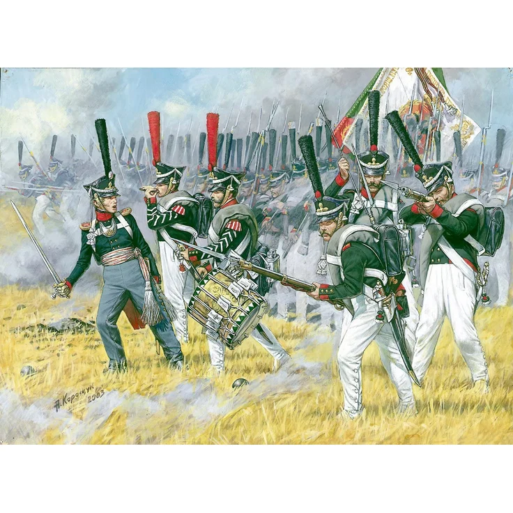 Zvezda Russian Heavy Infantry /1812-14/ 1:72 (8020) – Bild 1