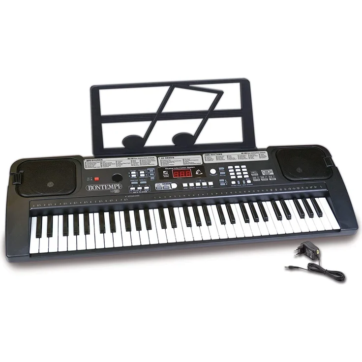 Bontempi 16 6110 6110-Digitales Keyboard 61 Midi-Tasten (C-C) – Bild 1