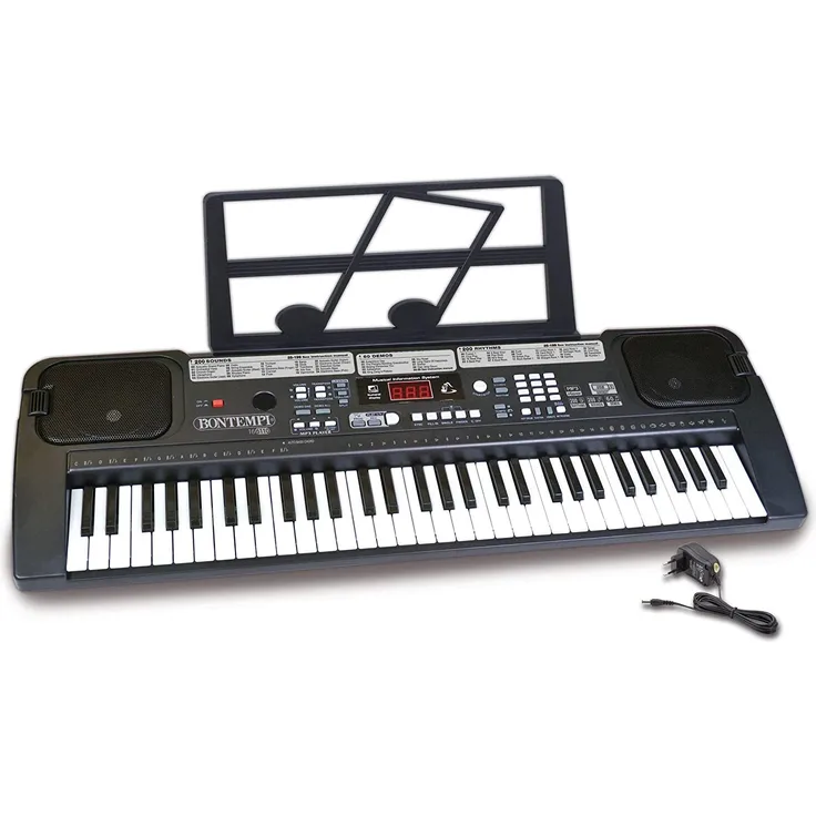 Bontempi 16 6110 6110-Digitales Keyboard 61 Midi-Tasten (C-C)