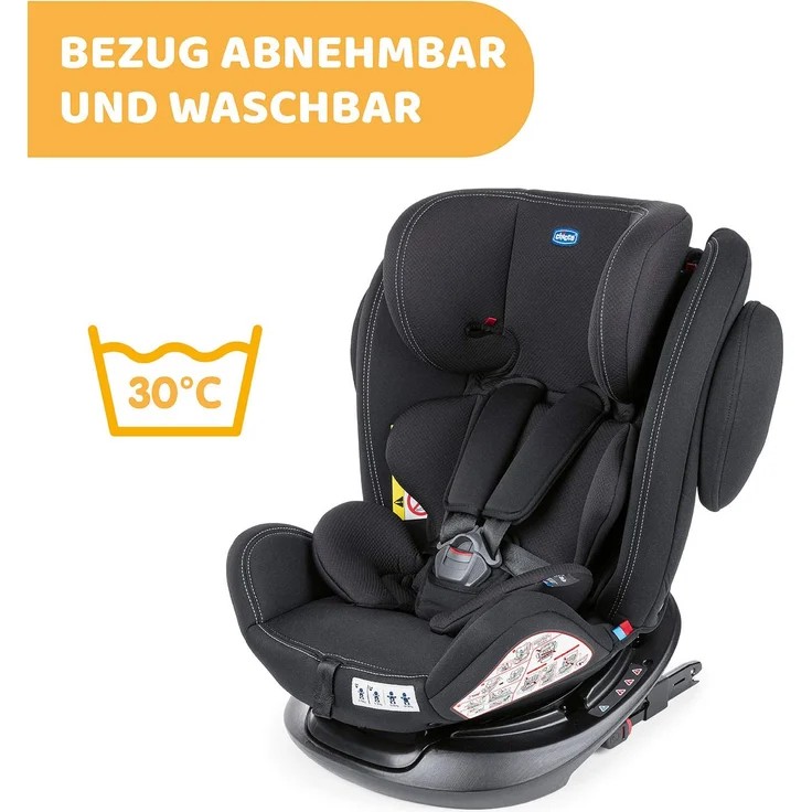 Chicco 'Unico Plus' Autokindersitz Schwarz (Gruppe 0+/1/2/3) – Bild 10