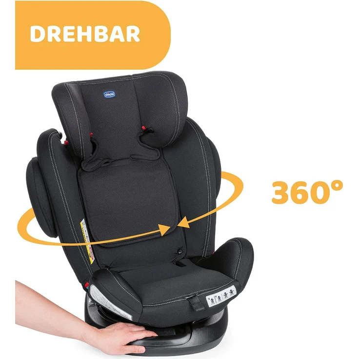 Chicco 'Unico Plus' Autokindersitz Schwarz (Gruppe 0+/1/2/3) – Bild 5