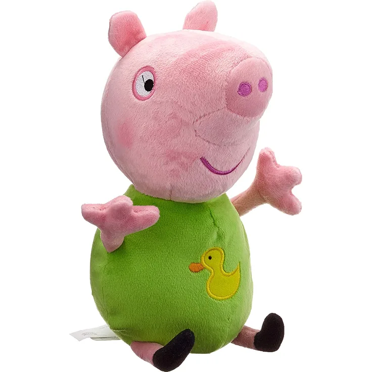 Jazwares GmbH PEP0721 Peppa Pig DIV Puppen PLÜSCHTIE, bunt