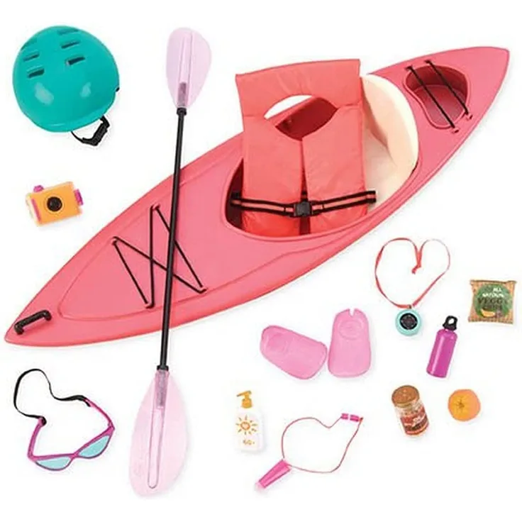 Our Generation - Kajak Set für Puppe 46 cm