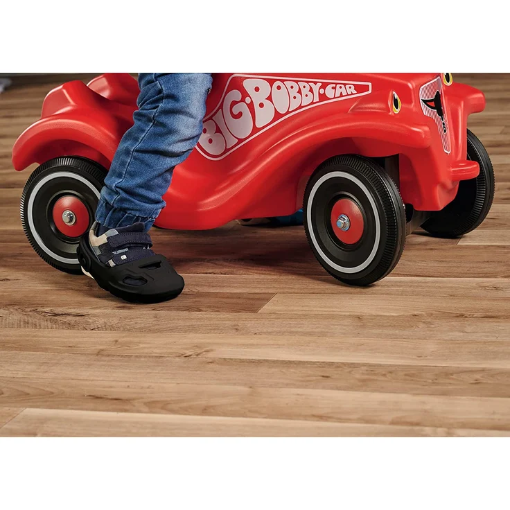 BIG Shoe-Care Schuhschoner, für Kinderschuhe der Größe 21 bis 27, Überschuhe schützen vor Abrieb, Anti-Rutsch-Profil, keine Spuren am Boden, für Kinder ab 1 Jahr, schwarz – Bild 9