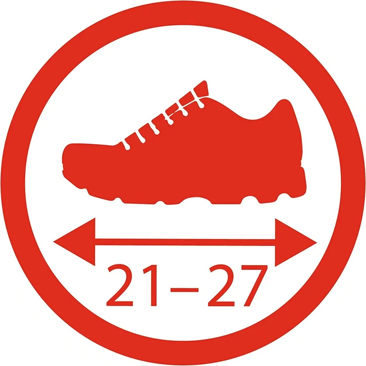 BIG Shoe-Care Schuhschoner, für Kinderschuhe der Größe 21 bis 27, Überschuhe schützen vor Abrieb, Anti-Rutsch-Profil, keine Spuren am Boden, für Kinder ab 1 Jahr, schwarz – Bild 5