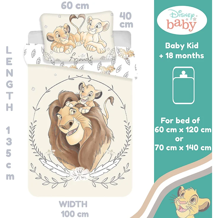 KK Baby Bettwäsche König der Löwen Lion Guard 100x135cm – Bild 4
