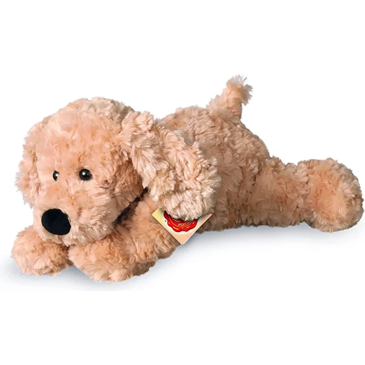 Hermann Teddy Collection 919285 - Plüsch-Schlenkerhund, 28 cm, beige – Bild 1