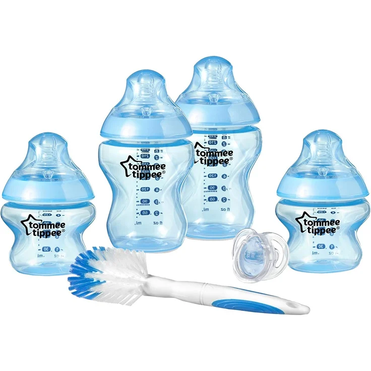Tommee Tippee Closer to Nature Neugeborenen Flaschenstarter Set, Blau (Sortiertes Modell) – Bild 4
