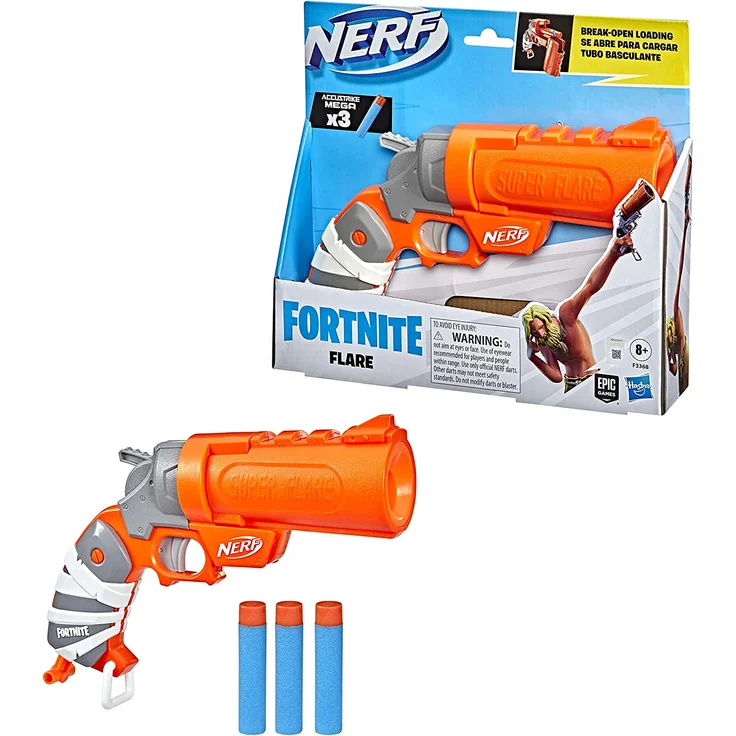 Nerf Fortnite Flare Spielzeug-Pfeil-& Bogen-Set 8 Jahr(e) 18 Jahr(e) 293 g – Bild 1