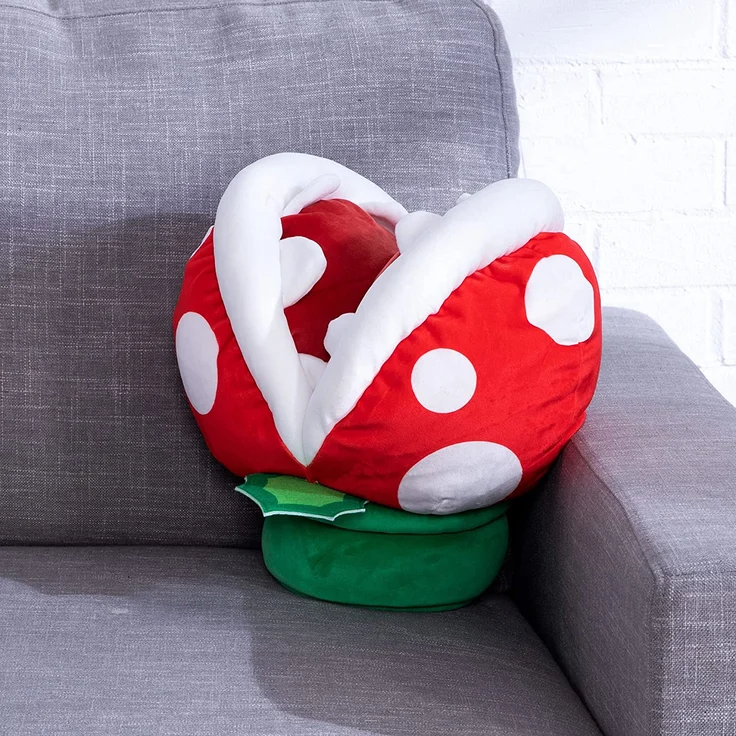 Super Mario - Mocchi-Mocchi Plüschfigur - Piranha Plant – Bild 6