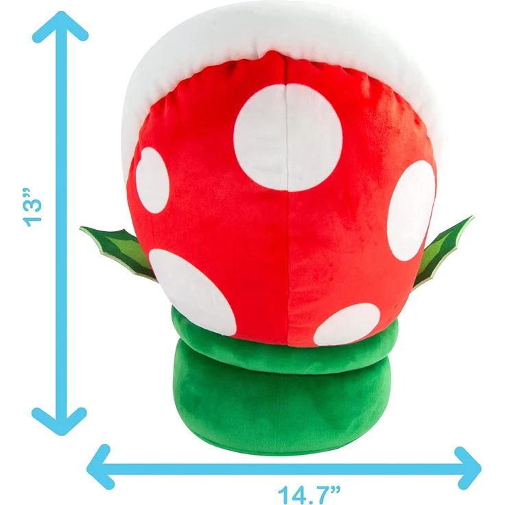 Super Mario - Mocchi-Mocchi Plüschfigur - Piranha Plant – Bild 3