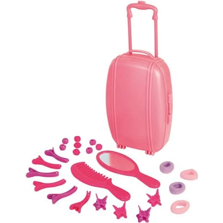 Bayer Design 94635 - Funktionspuppe Charlene mit Haaren und Schlafaugen - spricht und singt 90 Sätze, 2 Gedichte und 8 Lieder – Bild 2