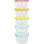 Badabulle B004304 Aufbewahrungsbehälter Maxiportions, mehrfarbig