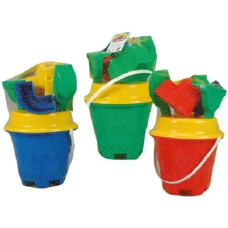 Simba 107113717 Burgen-Eimergarnitur-107113717 Burgen-Eimergarnitur, Mehrfarbig