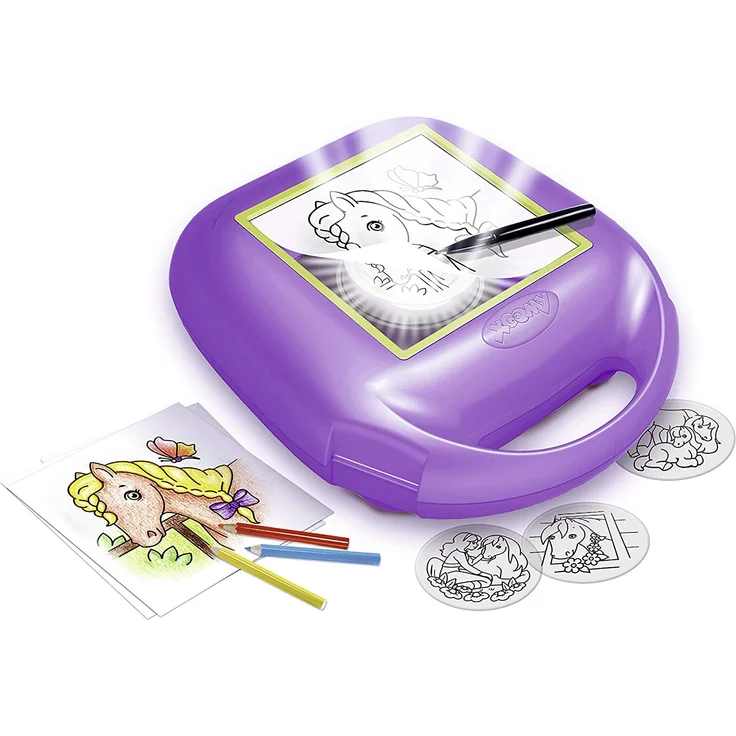 Ravensburger Xoomy Sparkly Horses - Comics zeichnen lernen, Kreatives Zeichnen und Malen für Kinder ab 7 Jahren, Mini-Zeichentisch für unterwegs – Bild 10