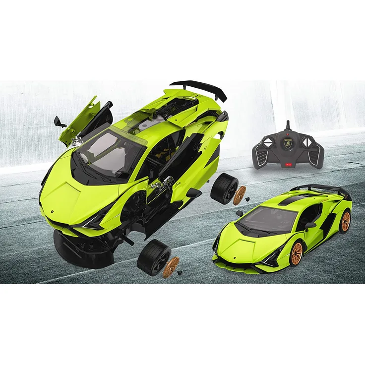 RC-Auto Lamborghini Sián 27,9 cm 1:18 grün 2-teilig