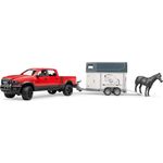 bruder 02501 'RAM 2500 Power Wagon mit Pferdeanhänger und Pferd', ab 3 Jahren, 1:16