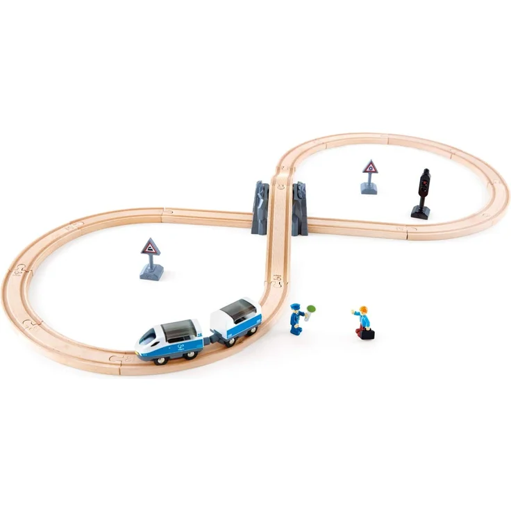 Hape Sicherheits-Set, achtförmig Eisenbahnwelt – Bild 1