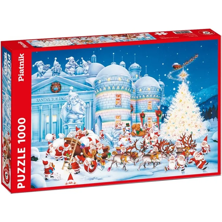 Piantik 562242 - Weihnachten Toy Factory 1.000 Teile