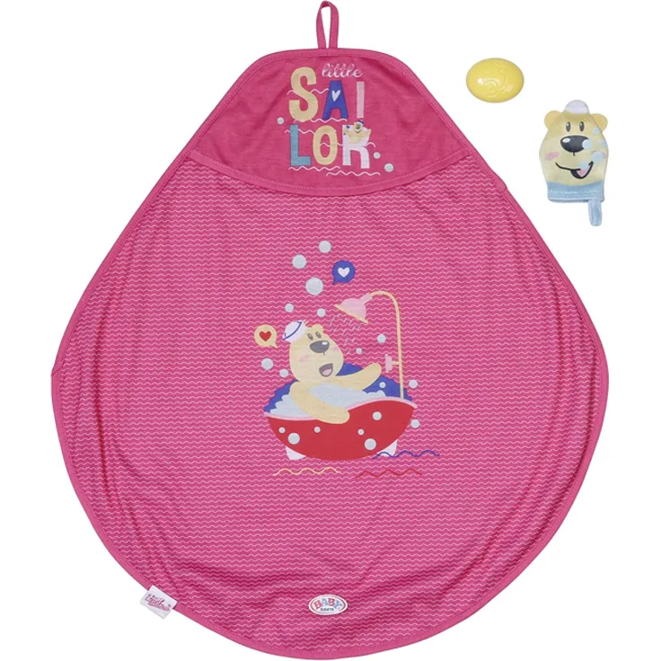 BABY born® Bath - Kapuzenhandtuch & Schwamm - Preisvergleich