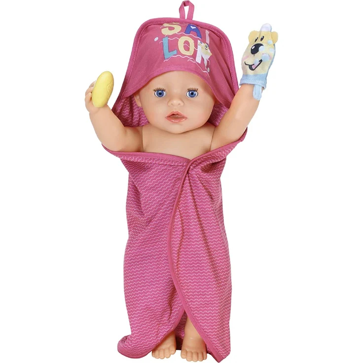 BABY born® Bath - Kapuzenhandtuch & Schwamm - Preisvergleich – Bild 2