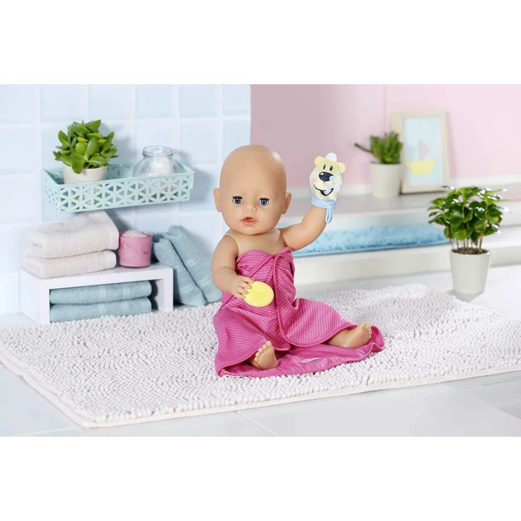 BABY born® Bath - Kapuzenhandtuch & Schwamm - Preisvergleich – Bild 4