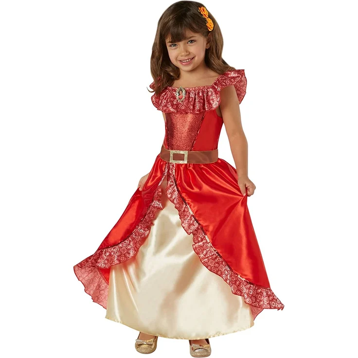 Rubie's 3630039 - Elena Deluxe, Action Dress Ups und Zubehör, S,Rot – Bild 1